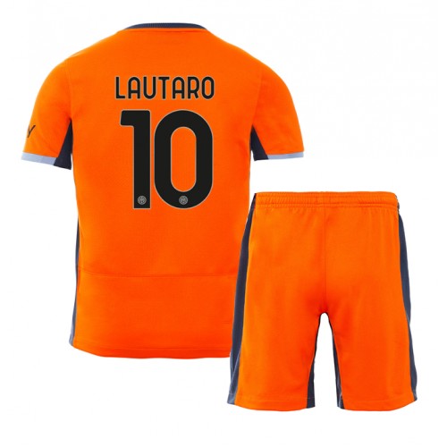 Inter Milan Lautaro Martinez #10 kläder Barn 2023-24 Tredje Tröja Kortärmad (+ korta byxor) Inter Milan Lautaro Martinez #10 kläder Barn 2023-24 Tredje Tröja Kortärmad (+ korta byxor)
